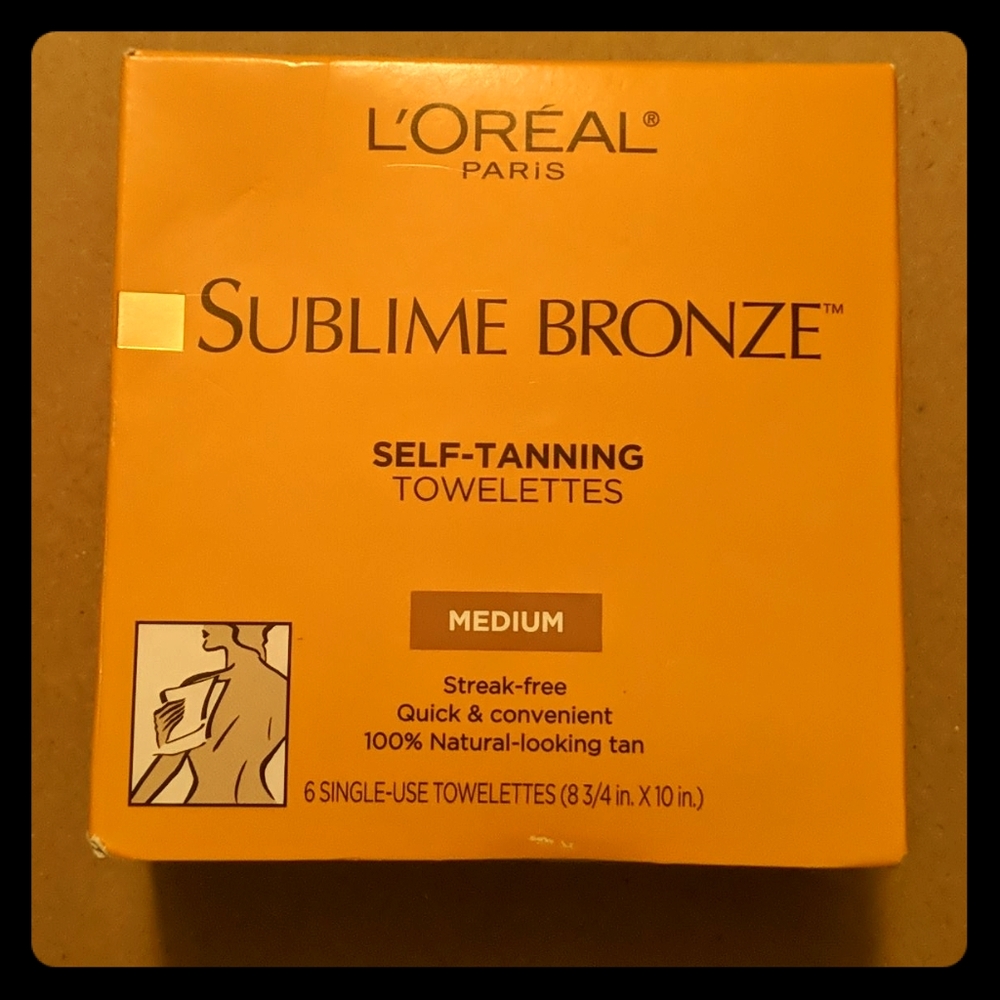 Sublime Bronze self-tanning towelettes